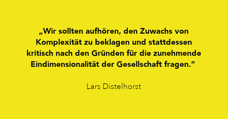 Zitat von Lars Distelhorst aus agora42 1/2023 ZUSAMMENBRUCH