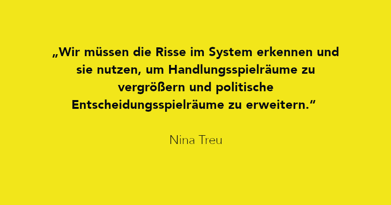 Zitat von Nina Treu aus agora42 1/2023 ZUSAMMENBRUCH