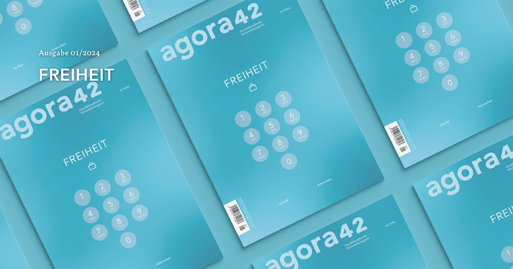 Cover-Illustration: agora42 1/2024 – FREIHEIT