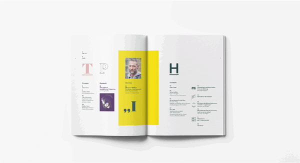 Das Inhaltsverzeichnis der Ausgabe CHAOS.
