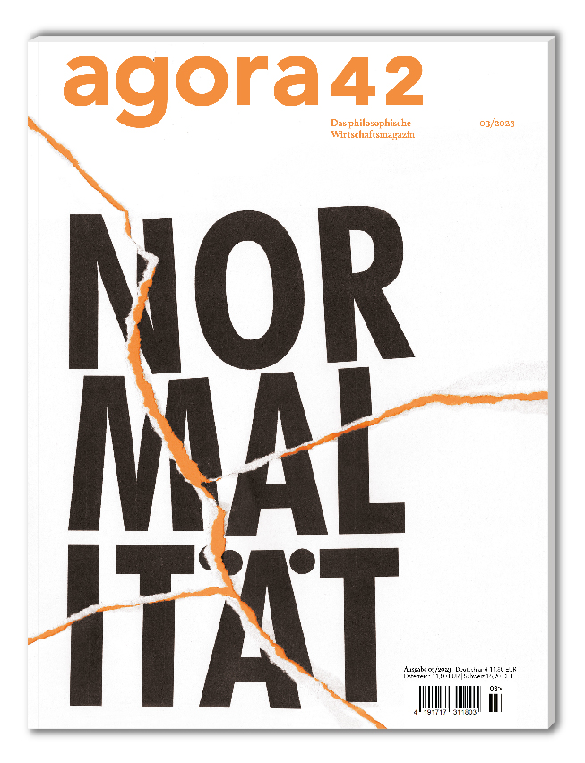 Das Cover der Ausgabe NORMALITÄT.