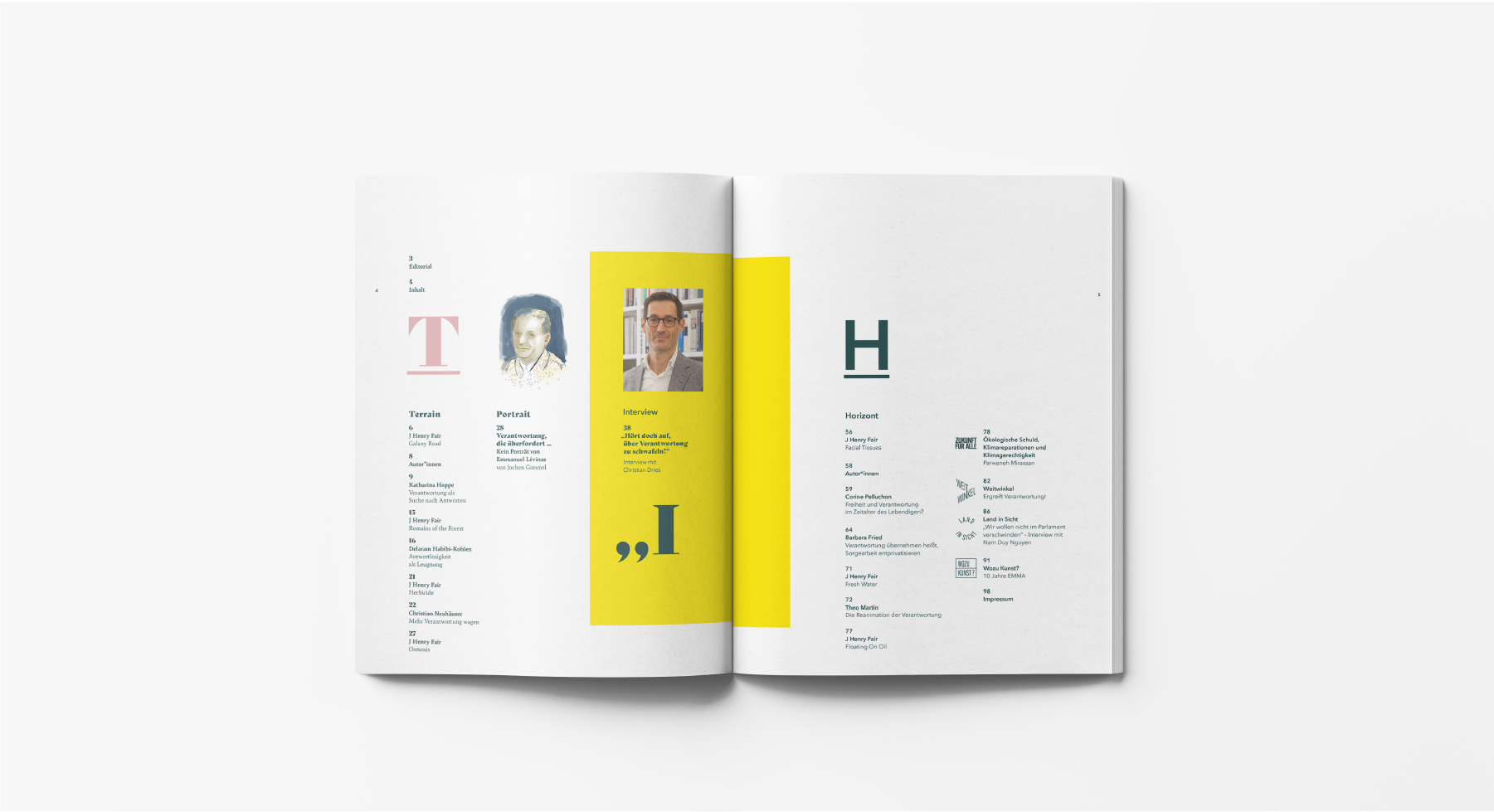 Das Cover der Ausgabe VERANTWORTUNG.