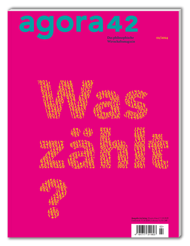 Das Cover der Ausgabe WAS ZÄHLT?