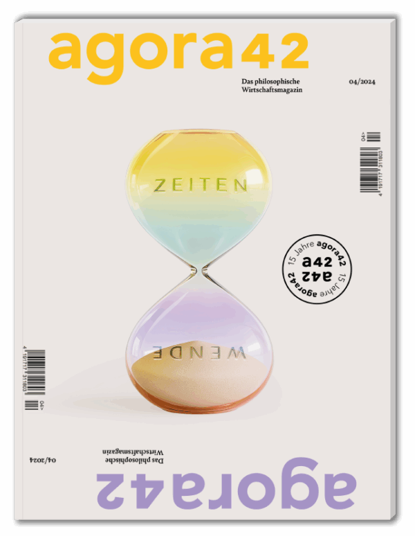 Das Cover der Ausgabe ZEITENWENDE.