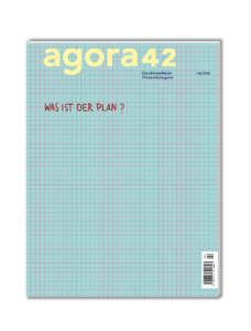 Das Cover der Ausgabe zum Thema PLAN.